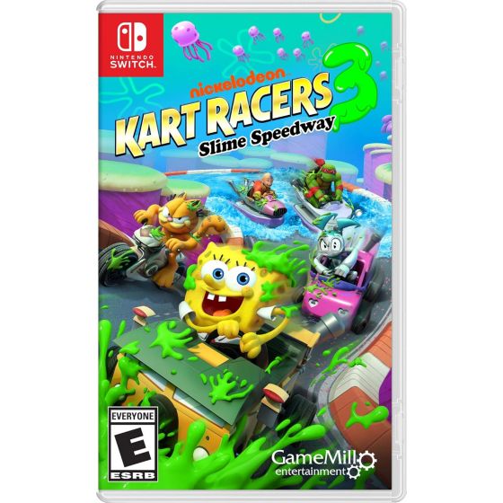 Nickelodeon Kart Racers 3 Slime Speedway For Nintendo Switch