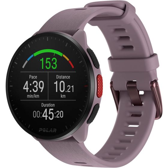 Polar Pacer GPS Running Smart Watch, 1.2 Inch, Purple Case and Purple Strap - 900102177