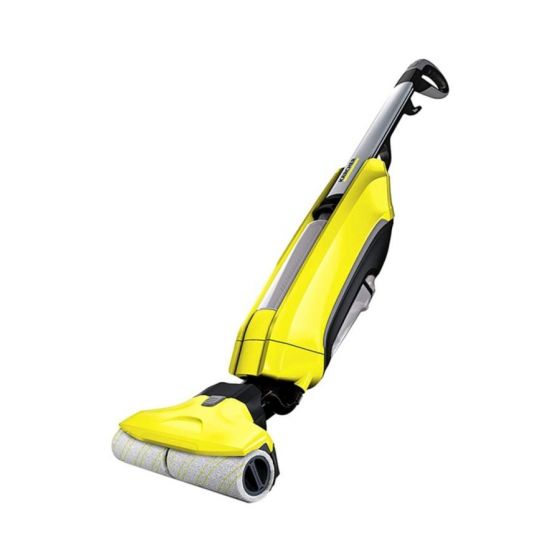 Karcher FC5 Bagless Upright Stick Vacuum Cleaner with Attachments, 460 Watt - Yellow and Black