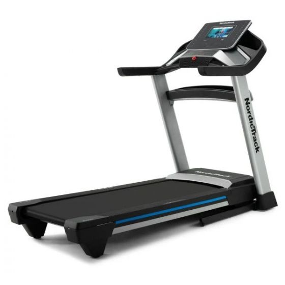 Entercise NordicTrack Treadmill, 136Kg, Black - Exp 10I