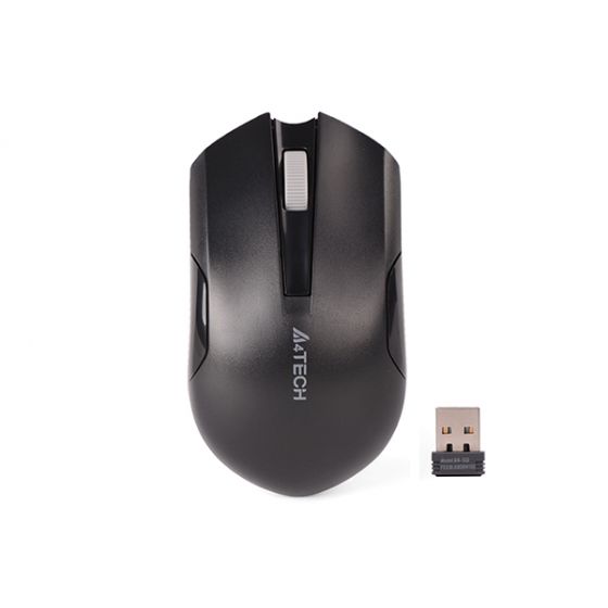 ماوس لاسلكي ايه 4 تيك، اسود - G3-200NS