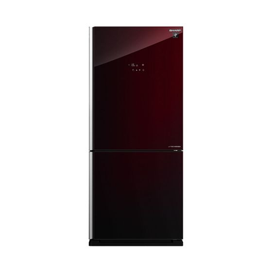 Sharp No Frost Refrigerator, 558 Litres, Inverter, Red - SJGV73JRD