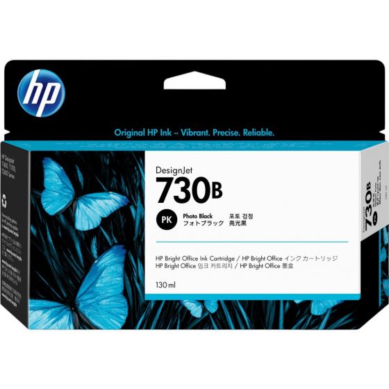 HP DesignJet 730B Ink Cartridge for HP DesignJet T1700 Printer Series, Black - 3ED43A