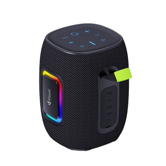 Kisonli Q30 Bluetooth Speaker - Black