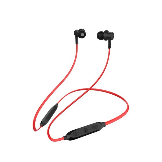 Celebrat In-ear Bluetooth Earphones with Microphone, Red - A19