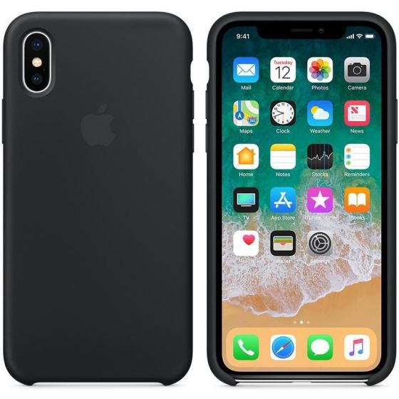 Back Cover For Apple iPhone XS Max - Black