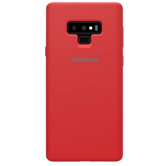 Silicon Back Cover For Samsung Galaxy Note 9 - Red