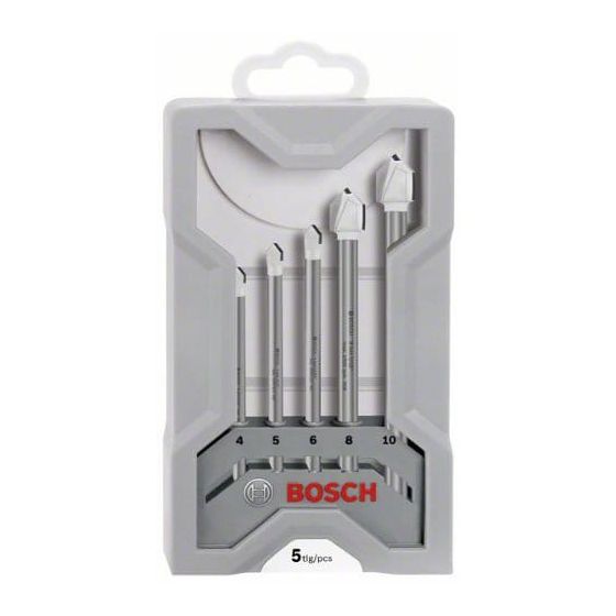 Bosch Cyl-9 Ceramic Tile Drill Bit Set of 5 pieces, 2608587169 