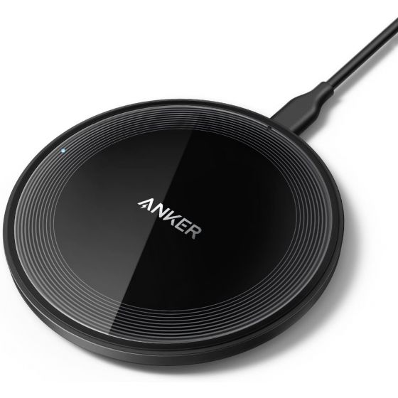 شاحن لاسلكي انكر 315 ، بقوة 10 وات، كابل USB، اسود - A2554011