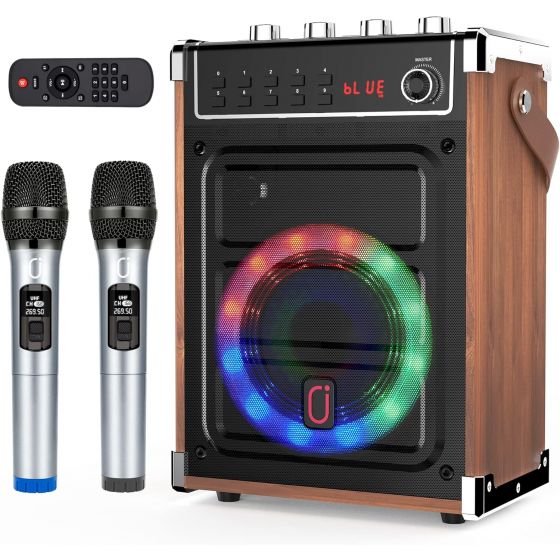 JYX Bluetooth Speaker, Brown - 69BT