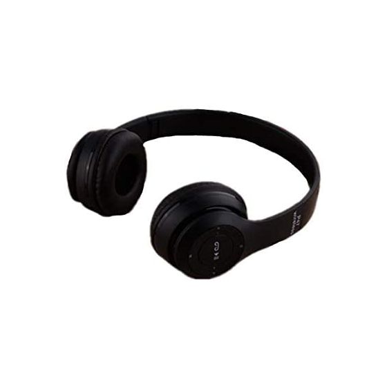 Wireless Bluetooth Headset Music P47-Black