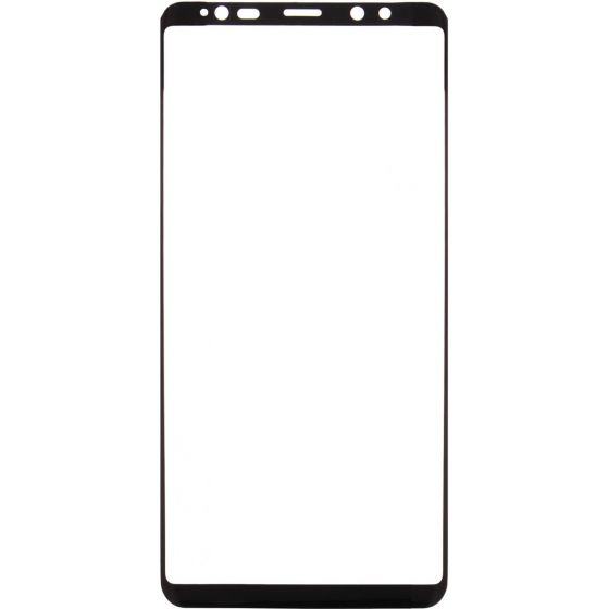 Front and Back Gelatin Screen Protector for Samsung Galaxy Note 8- Black