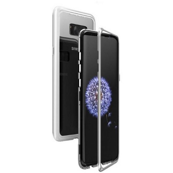 Front And Back Cover For Samsung Galaxy Note 8 - Silver
