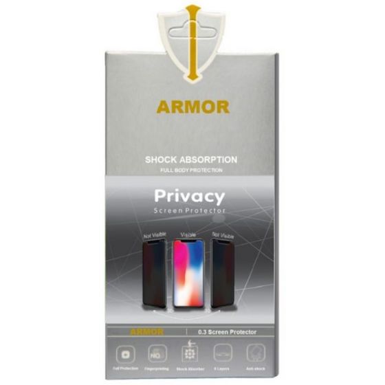 Armor Privacy Screen Protector For Samsung Galaxy Note 20 - Transparent