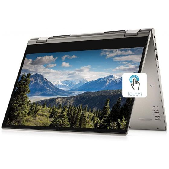 Dell Inspiron 5406 Laptop, Intel Core i5-1135G7, 14 inch, 256GB, 8GB RAM, Intel Iris Xe Graphics, Windows 10 – Grey