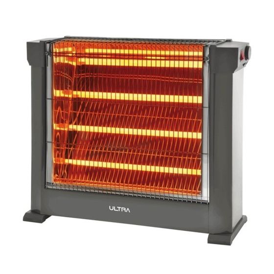 ULTRA Halogen Heater, 4 Tubes, 2200 Watt - KH-2760