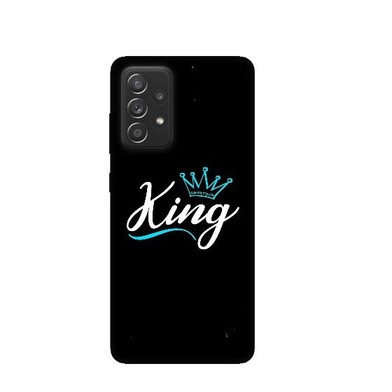 King Silicone Printed Back Cover for Samsung Galaxy A13 4G