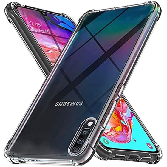 Samsung Galaxy A70 King Kong Armor Cover Anti-Burst Super Protection -Transparent