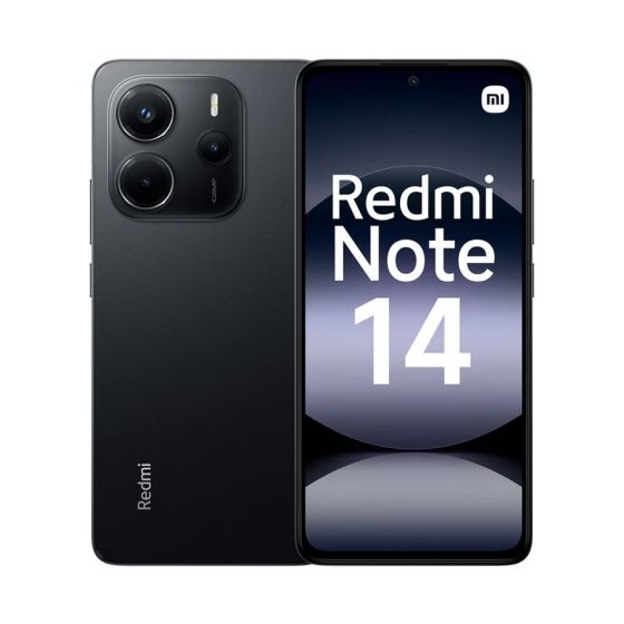 Xiaomi Redmi Note 14, 128GB, 6GB, 4G, Dual Sim - Midnight Black