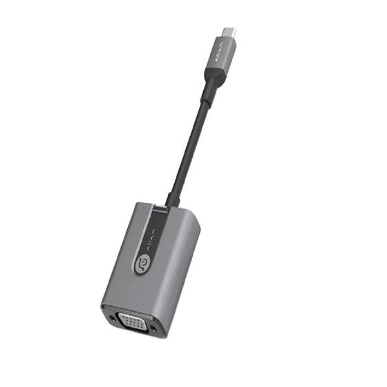 Adam Elements Casa V01 USB Type-C to VGA Adapter - Grey