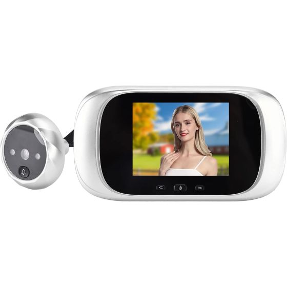 2-in 1 Door Intercome Viedo- Silver