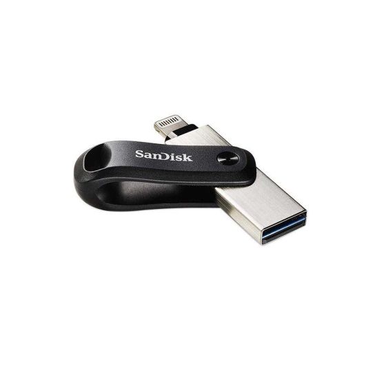 SanDisk Lightning Flash Drive, 128GB, Black - SDIX60N-128G-GN6NE