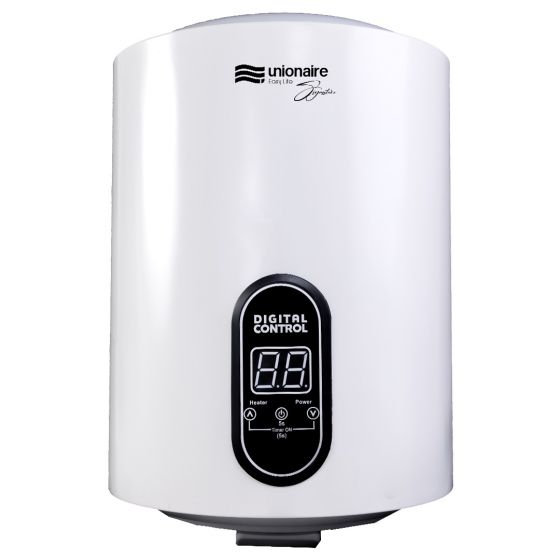 سخان مياه كهرباء يونيون اير سيجنتشر ديجيتال، 50 لتر، ابيض - EWH50C310VPR3