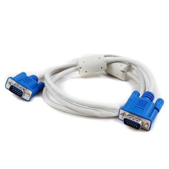 كابل VGA ذكر إلى ذكر توبي، 1.8 متر، ابيض- DC453
