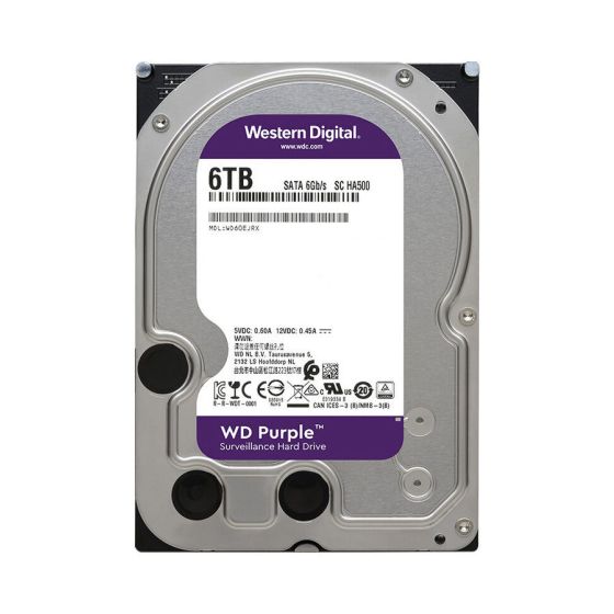Western Digital Internal Hard Drive, 6TB HDD- WD60EJRX