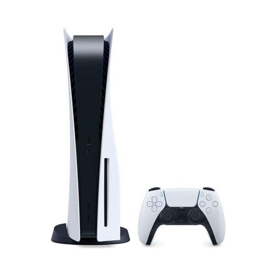 Sony PlayStation 5  Disc Edition, 1TB SSD with Wireless Controller, White- UAE Version
