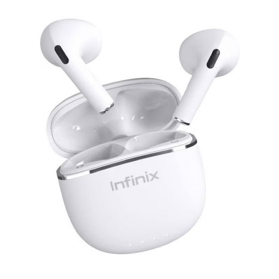 Infinix Earbuds, IPX4 Water Resistance, White - XE23