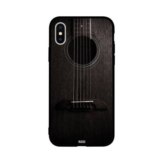 Guitar Strings Printed Back Cover for Apple iPhone XS
