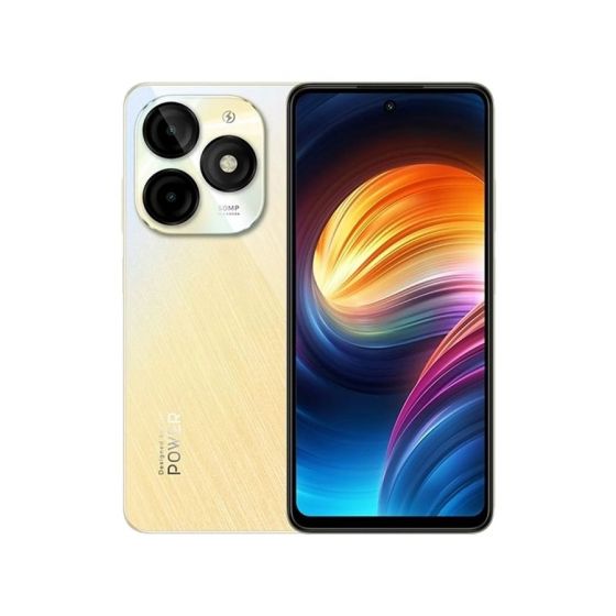 ايتل P55 بشريحتين، سعة 256 جيجا، رام 8 جيجا، شبكة 4G، بريلينت جولد - اصدار الشرق الاوسط