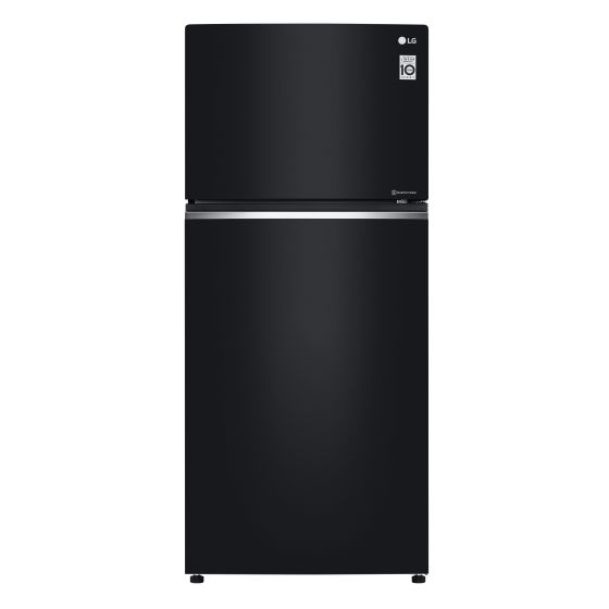LG No Frost Refrigerator with Inverter Motor, 506 Liters, Black - GN-C722HGGL