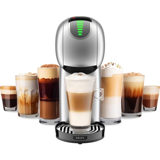 ماكينة اسبريسو كروبس دولتشي  جوستو جينو  S، سعة 0.8 لتر، 1450 وات، فضي - KP440EMX