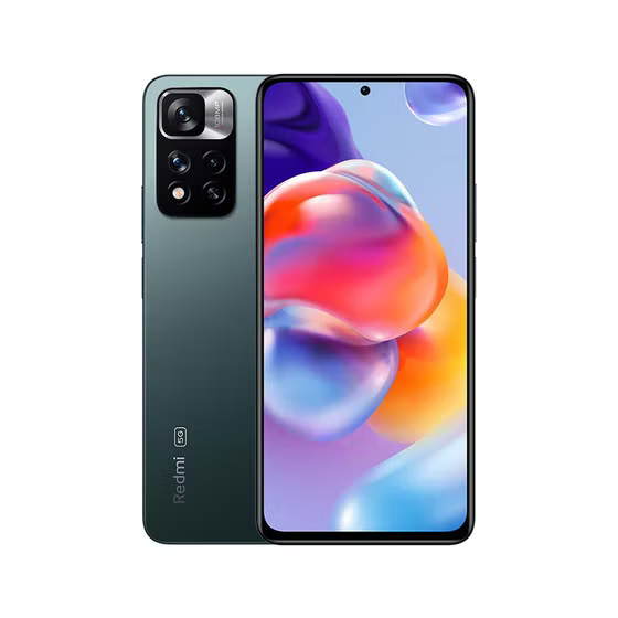 Xiaomi Redmi Note 11 Pro Plus Dual SIM, 128GB, 8GB RAM, 5G - Forest Green