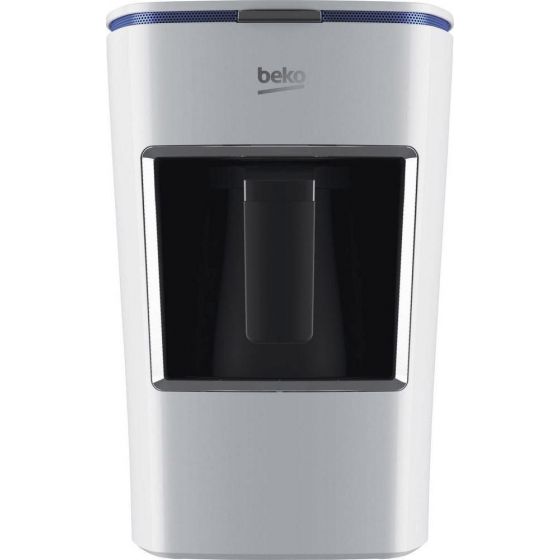 Beko Turkish Coffee Machine, Single Pot, White - BKK 2300 W