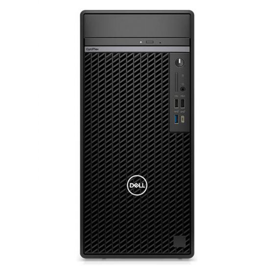 كيسة كمبيوتر ديل أوبتيبلكس 7010 تاور، معالج إنتل كور i7-13700، سعة 512 جيجابايت SSD، ذاكرة تخزين عشوائية 8 جيجابايت رام، كارت شاشة  إنتل UHD، نظام فري دوس - أسود