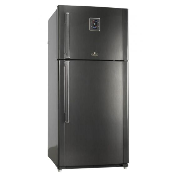 Kiriazi No-Frost Refrigerator, 625 Liters, Black - KH625LN/1