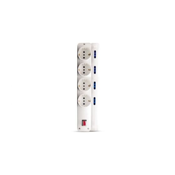 Elios Extension Socket, White- Basic 12 Sockets