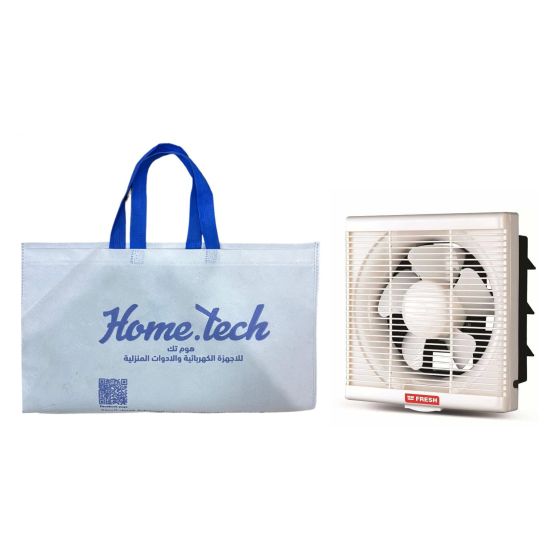 Fresh Ventilating Fan, 30 cm - White with Gift Bag