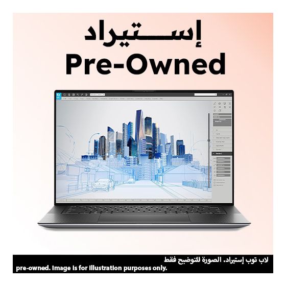 Dell Precision 5560 Laptop, Intel Core i7-11850H, 1TB SSD, 32GB RAM, 15.6 Inch, FHD LED IPS, Nvidia RTX A2000 4GB DDR6, Windows 11 - Silver, Pre-owned, Grade A, 6 Months Warranty