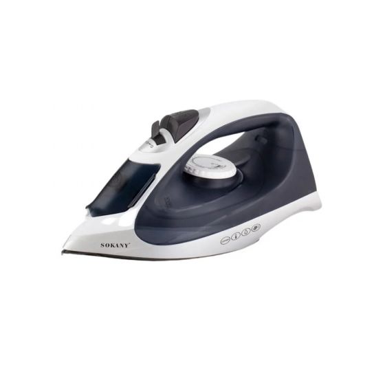 Sokany Steam Iron, 300ml, 2200W, Black and White - SK-YD-11001