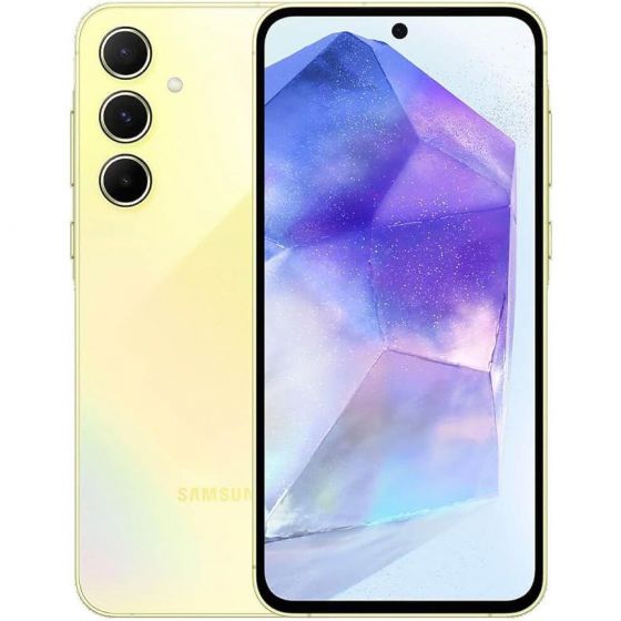 سامسونج جالكسي A55 بشريحتين، 256 جيجا، 8 جيجا رام، 5G -ليموني