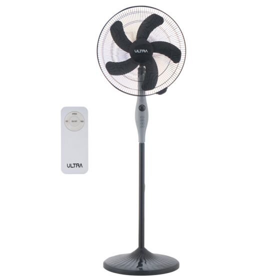 ULTRA Stand Fan, 18 Inch, Black and Grey- UFS18RE2