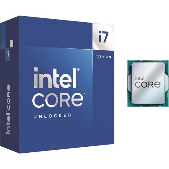 معالج كمبيوتر مكتبي انتل كور الترا i7 14700K، بـ 20 نواة، ذاكرة مؤقتة سعة 152 ميجا، سرعة تصل الى 5.6 جيجا هرتز - مقبس LGA 771
