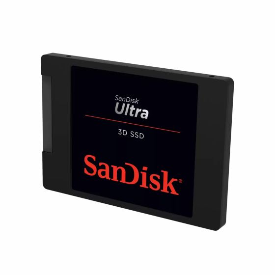 هارد SSD داخلي سانديسك الترا 3D، سعة 4 تيرا، 2.5 انش SATA، اسود -  SDSSDH3-4T00-G25