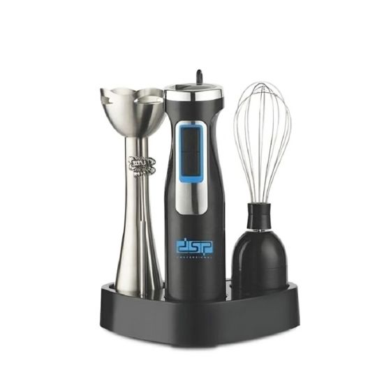 DSP Hand Blender Set, 1200 Watt, Black - KM1137