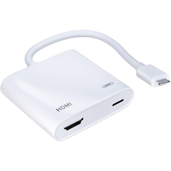 محول لايتنينج إلى HDMI - ابيض