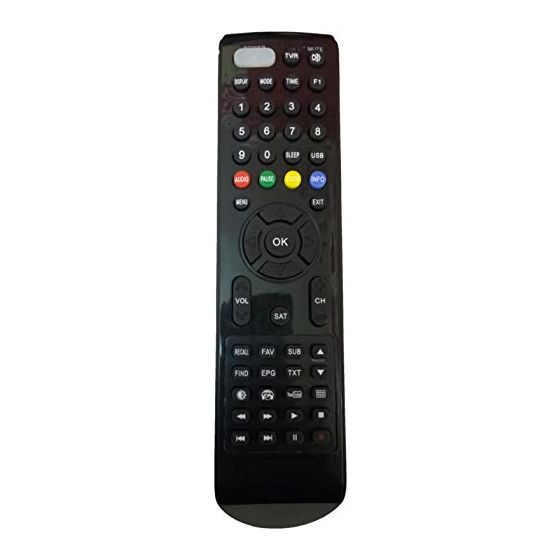 ريموت كنترول لريسيفر ستار سات 2000Hd